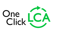 One Click LCA black text One Click LCA black text